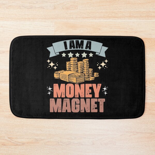 Item preview, Retro I Am A Money Magnet Manifest Wealth Positive Thinking designed and sold by Nessshirts.