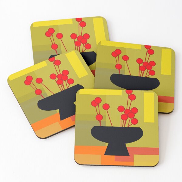 Item preview, retro digital flower art designed and sold by pauloneill-art.