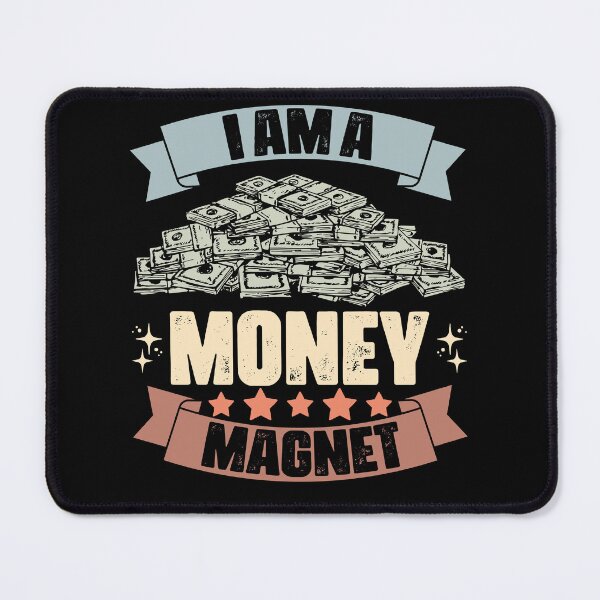 Item preview, Retro I Am A Money Magnet A Positive Thinker Manifest Wealth designed and sold by Nessshirts.