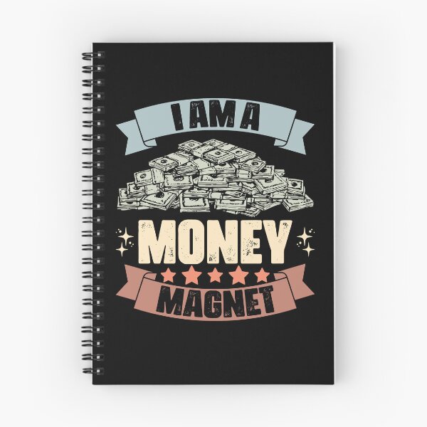 Item preview, Retro I Am A Money Magnet A Positive Thinker Manifest Wealth designed and sold by Nessshirts.
