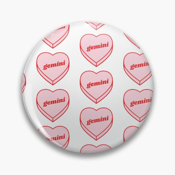 Item preview, Candy heart gemini designed and sold by 444-cs.
