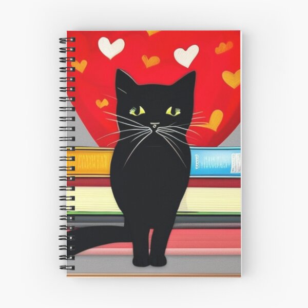 Item preview,  Valentine's Day - Mr. Gentleman Cat and books designed and sold by IviBlack.