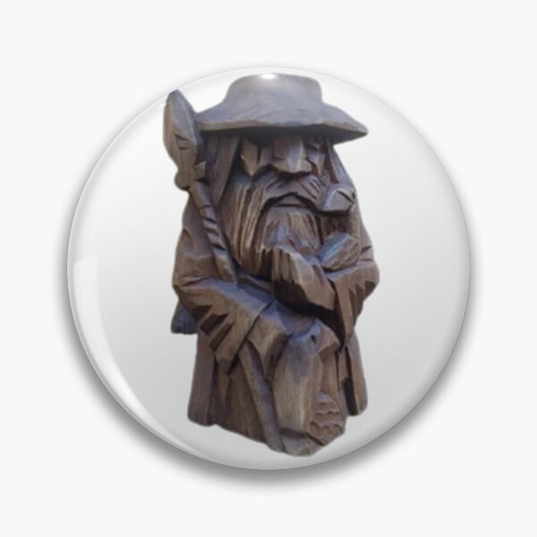 Item preview, old man wood carving designed and sold by Ahimsazen.