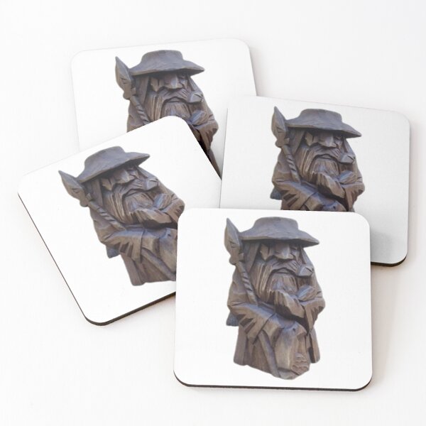 Item preview, old man wood carving designed and sold by Ahimsazen.