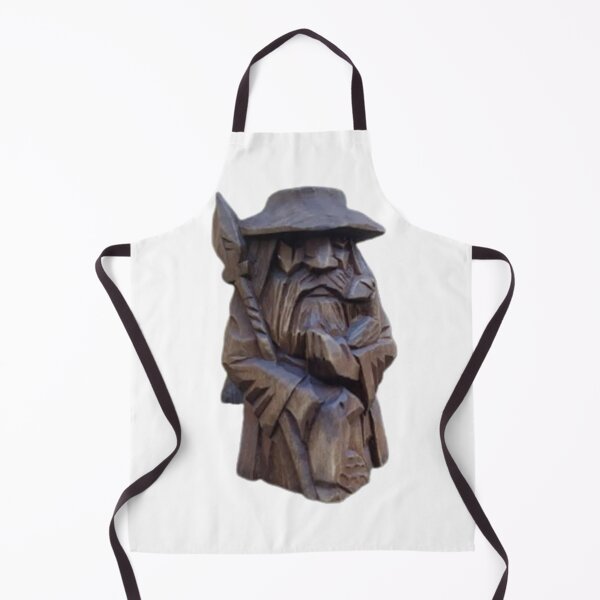 Item preview, old man wood carving designed and sold by Ahimsazen.