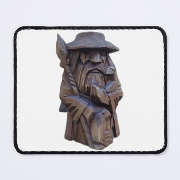 Item preview, old man wood carving designed and sold by Ahimsazen.