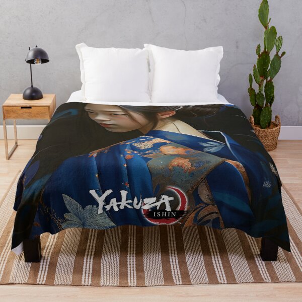 Item preview, Yakuza Ishin Geshia in blue Kimono, like a Dragon. designed and sold by The-Dark-Art.