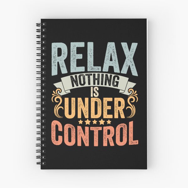 Item preview, Retro Nothing Is Under Control For Sarcastic Yoga Enthusiast designed and sold by Nessshirts.