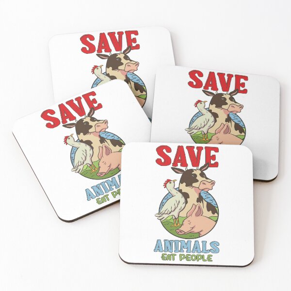 Item preview, Save Animals Eat People  designed and sold by jie lin.