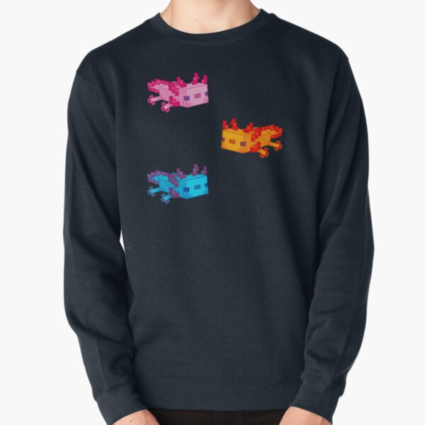 Item preview, Colorful Minecraft Axolotl Trio  designed and sold by Splash-of-Ink.
