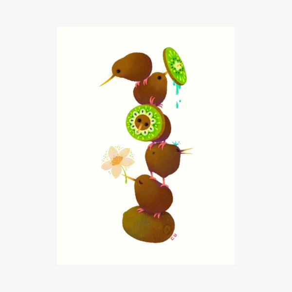 Kiwi Art Print