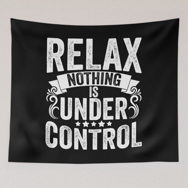 Item preview, Funny Nothing Is Under Control For Sarcastic Yoga Enthusiast designed and sold by Nessshirts.