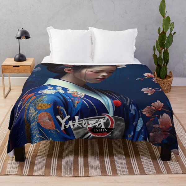 Item preview, Yakuza Ishin Geshia in blue Kimono, like a Dragon. designed and sold by The-Dark-Art.