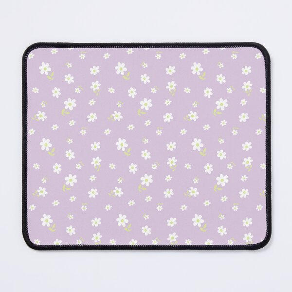 Item preview, DITSY PRAIRIE VINTAGE RETRO FLORALS AND FLOWERS LILAC WHITE GREEN designed and sold by blomastudios.
