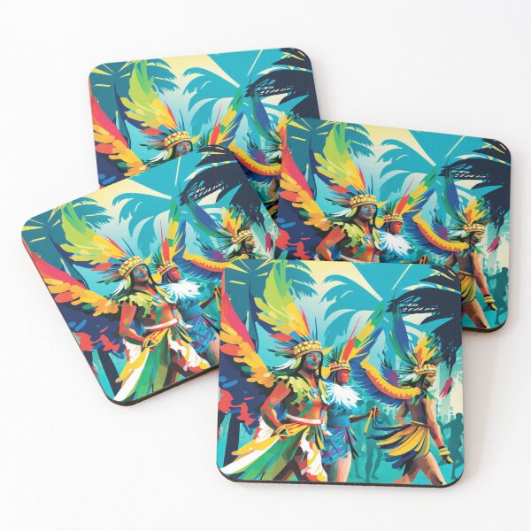 Item preview, Carioca dancers at the Rio Carnival designed and sold by AI Nspiration.