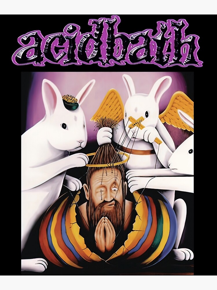 Disover Acid Bath Sludge Metal Premium Matte Vertical Poster