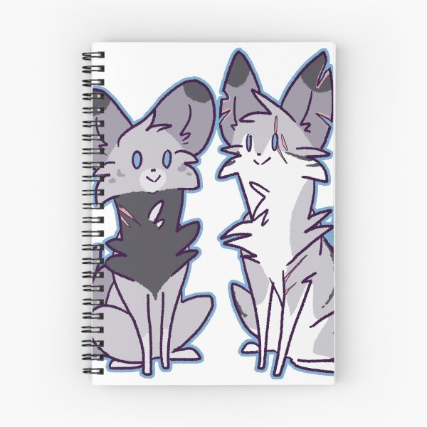 Item preview, Warriors- Dovewing and Ivypool Chibis designed and sold by EpikBecky.