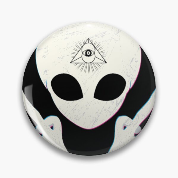 Item preview, Aliens Exist Vaporwave Glitch Style UFO Alien Abduction designed and sold by TonyMckelvy259.