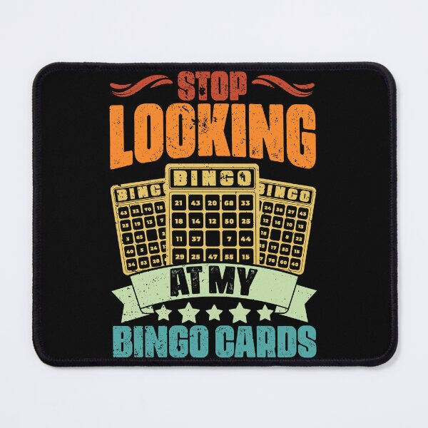 Item preview, Vintage Bingo Queen Bingo Fan Stop Looking At My Bingo Cards designed and sold by Nessshirts.