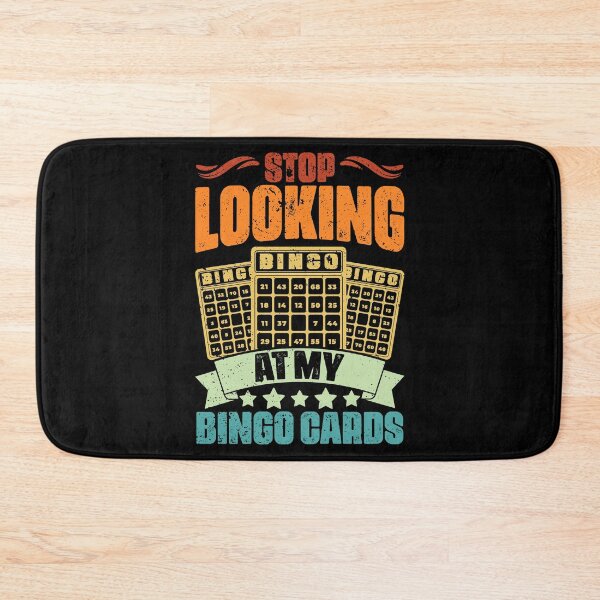 Item preview, Vintage Bingo Queen Bingo Fan Stop Looking At My Bingo Cards designed and sold by Nessshirts.