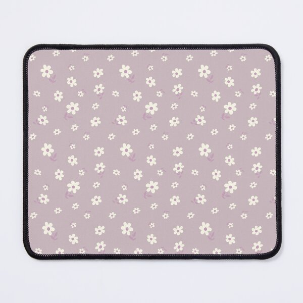 Item preview, DITSY PRAIRIE VINTAGE RETRO FLORALS AND FLOWERS LILAC MAUVE WHITE GREEN designed and sold by blomastudios.