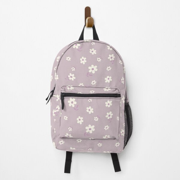 Item preview, DITSY PRAIRIE VINTAGE RETRO FLORALS AND FLOWERS LILAC MAUVE WHITE GREEN designed and sold by blomastudios.