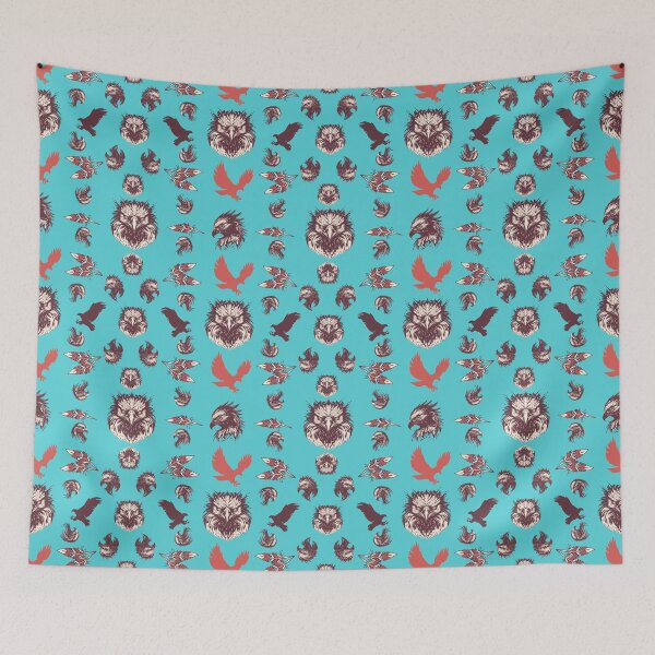 Item preview, Eagles and Feathers, Cool Pattern T-Shirt designed and sold by vystudio.