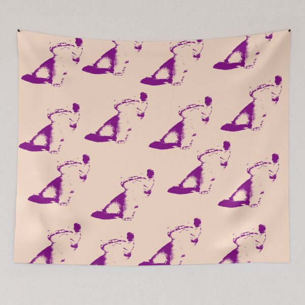 Item preview, Purple Cat Waves designed and sold by PrettyViews.