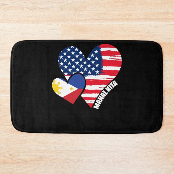 Item preview, Awesome Mahal Kita Filipino American Hearts Philippine Pride designed and sold by Nessshirts.