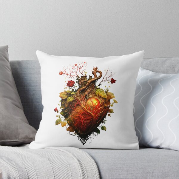 Item preview, Beautiful leafy steampunk anatomical heart designed and sold by Jarmo Piironen.