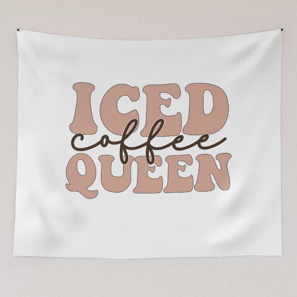 Item preview, Iced Coffee Queen designed and sold by VibrantGifts.