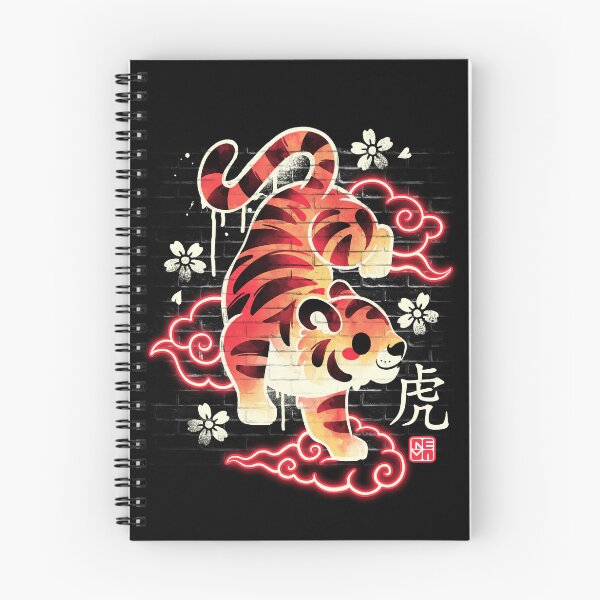 Item preview, japanese tiger street art designed and sold by NemiMakeit.