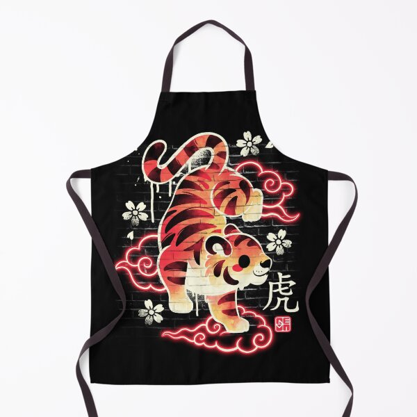 Item preview, japanese tiger street art designed and sold by NemiMakeit.