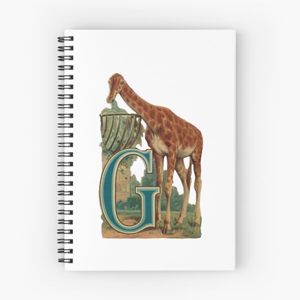 Item preview, Letter g lettering g vintage jirafa  designed and sold by Tropical Blood.