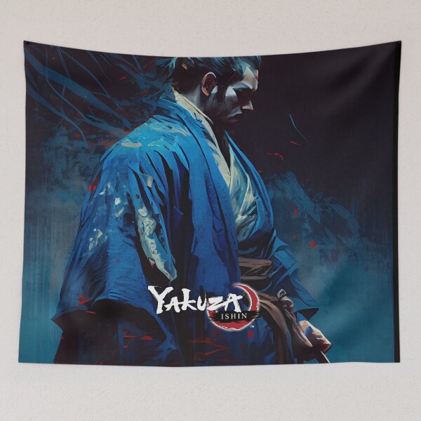 Item preview, Yakuza Ishin Samurai in Blue Robes, like a Dragon. designed and sold by The-Dark-Art.