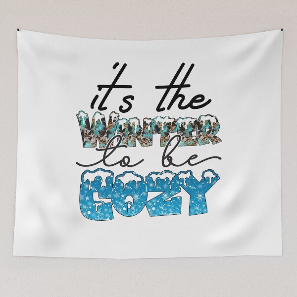 Item preview, It's The Winter To Be Cozy designed and sold by VibrantGifts.