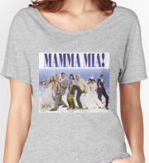 Mamma Mia Cast Poster Women's Relaxed Fit T-Shirt
