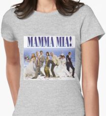 Mamma Mia Cast Poster Women's Fitted T-Shirt