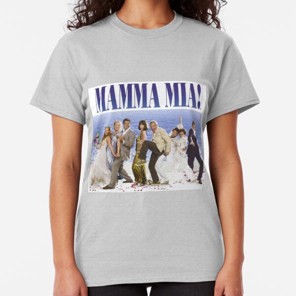Mamma Mia Cast Poster Classic T-Shirt