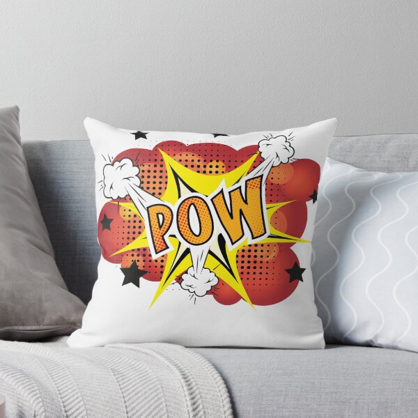 Item preview, POW - Comic Book Style Explosion Cartoon designed and sold by theredteacup.