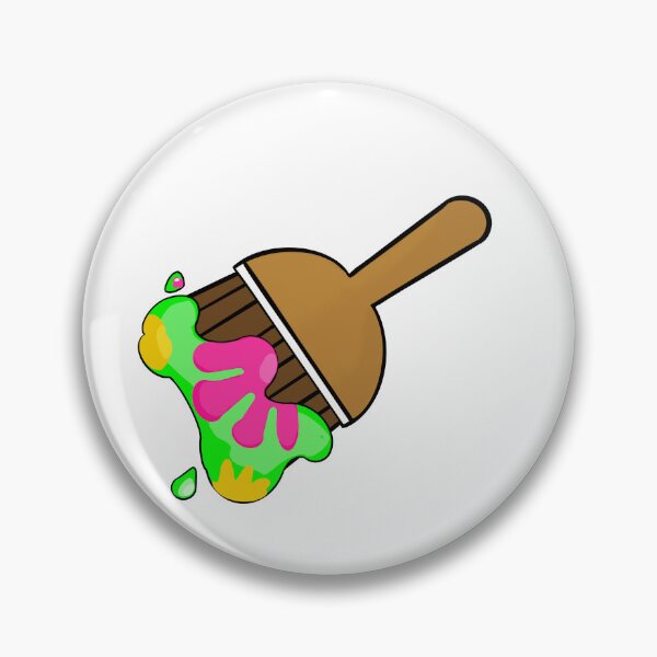 Item preview, Disco paint brush Neopets designed and sold by Mr-Meowsies.