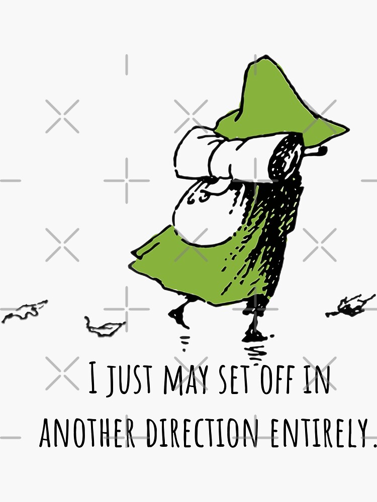 "Snufkin" Sticker for Sale by ICheckmateThee Redbubble