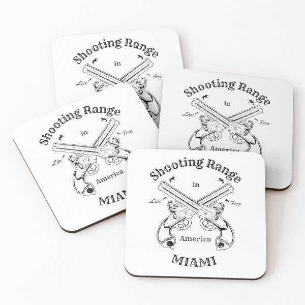 Item preview, Shooting Sports Range Vintage Logo - Miami in Florida America designed and sold by Vintage-TM.