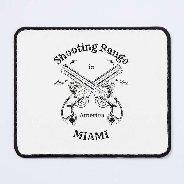Item preview, Shooting Sports Range Vintage Logo - Miami in Florida America designed and sold by Vintage-TM.