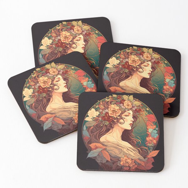 Item preview, Art Nouveau Lady designed and sold by GabrielMadrasse.