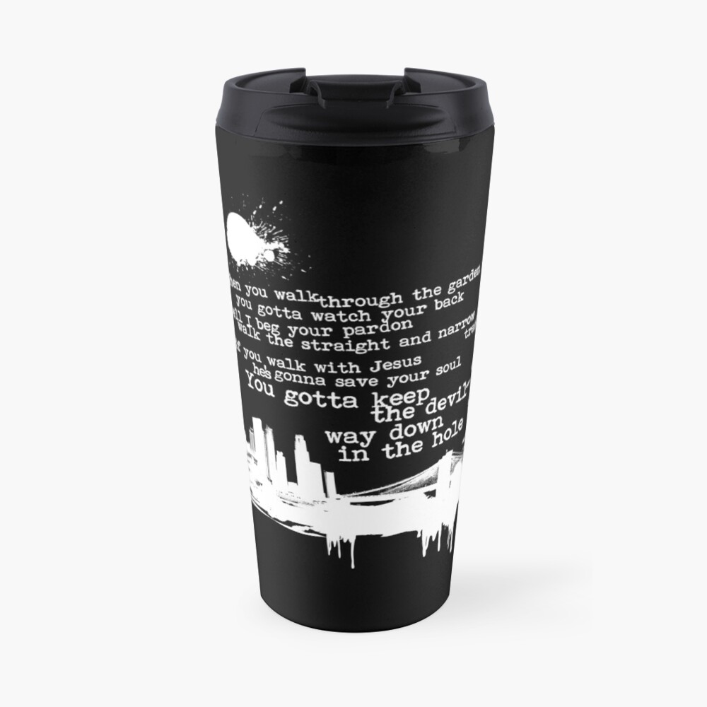 Way Down In The Hole" - The Wire - Light Travel Mug
