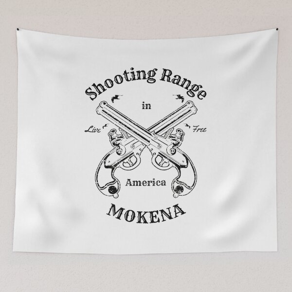 Item preview, Shooting Sports Range Vintage Logo - Mokena in Illinois America designed and sold by Vintage-TM.
