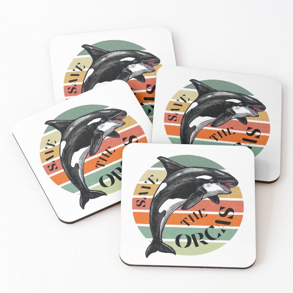 Item preview, Save the orcas designed and sold by addict2reading.