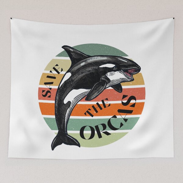 Item preview, Save the orcas designed and sold by addict2reading.