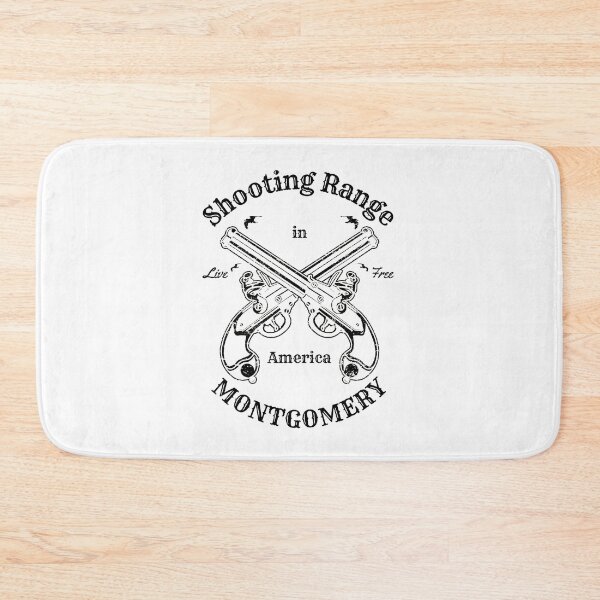 Item preview, Shooting Sports Range Vintage Logo - Montgomery in Alabama America designed and sold by Vintage-TM.